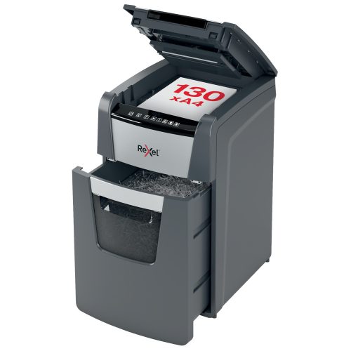 Destructora Optimum Auto+ 130X EU, autoalimentación, negro