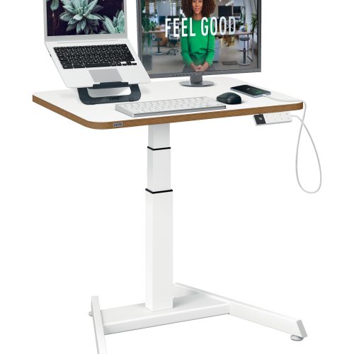 Mesa elevable eléctrica pequeña Leitz Ergo
