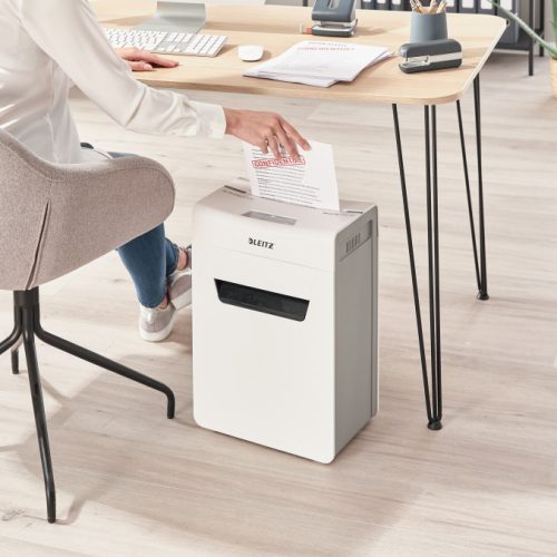 Destructora IQ Protect 6 P5, blanco/plata
