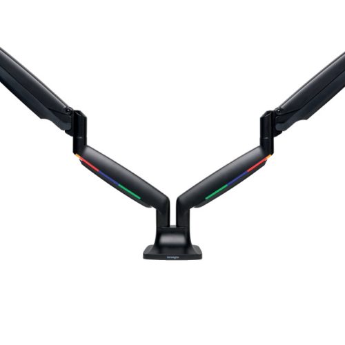 Brazo SmartFit™ de altura ajustable para dos monitores