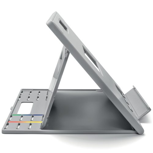 Elevador Kensington Smartfit® Easy Riser™ con ventilación para portátil 17", gris