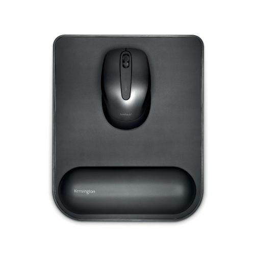 Alfombrilla con reposamuñecas Kensington Ergosoft para ratones estándar, negro
