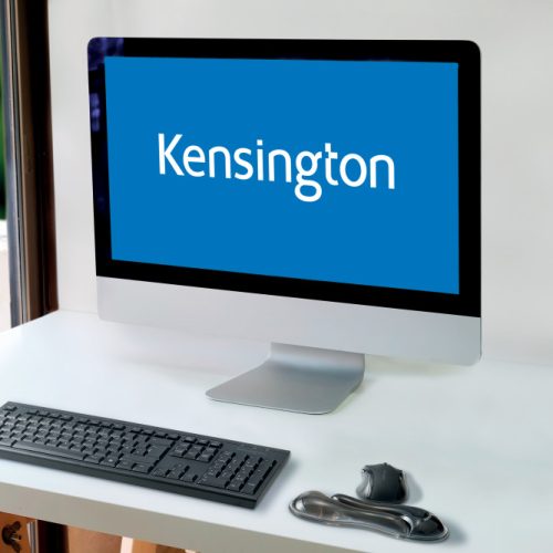 Reposamuñecas Kensington Duo gel para ratón/trackball Slim